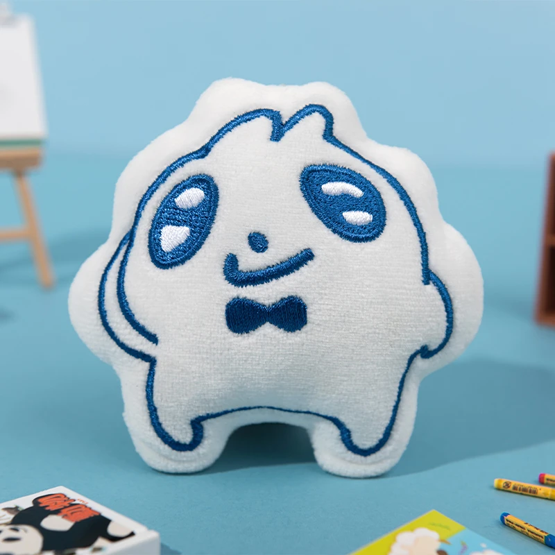领结猫原创平面刺绣挂件可爱创意钥匙扣学生包包挂饰毛绒玩具礼物