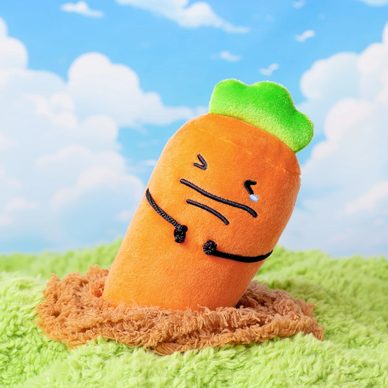 暹罗厘普原创田中胡萝卜棒槌毛绒按摩锤放松棒器敲打背锤生日礼物