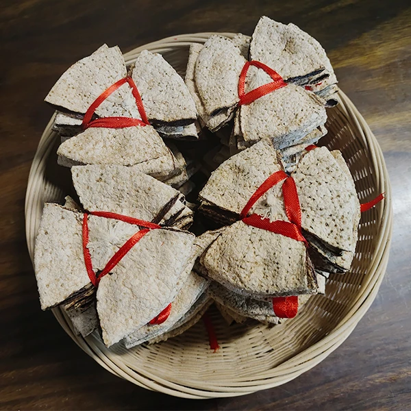 【送礼推荐】正宗新会产地2019年梅江塞口沙原枝大红皮折花 润甜