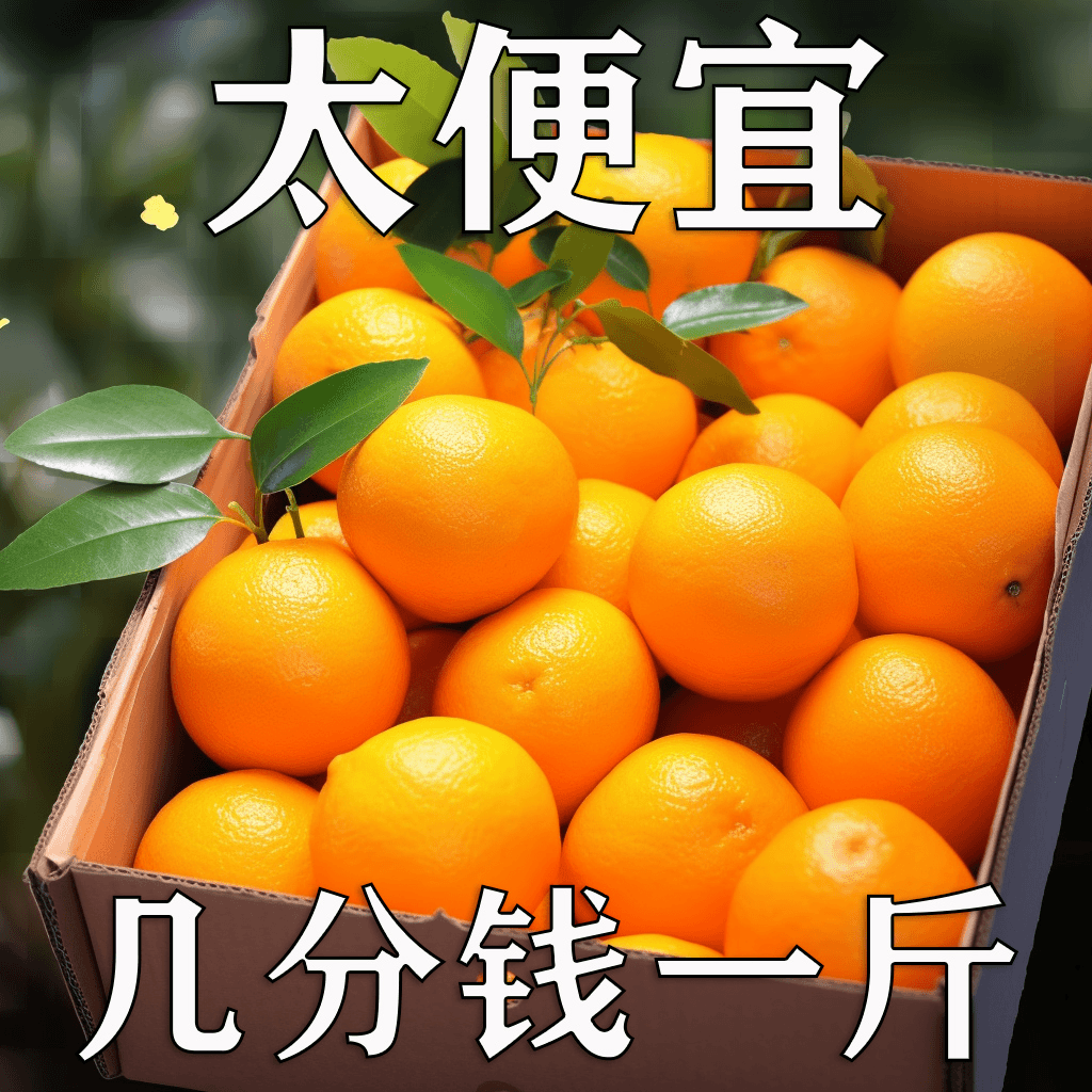 【超低价】正宗江西赣南脐橙1-9斤新鲜橙子赣南脐橙直播间橙子批发