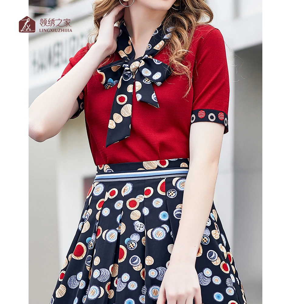 新款百搭蕾丝衬衫女上衣#YB61621A-120显瘦拼接镂空收腰休闲收腰