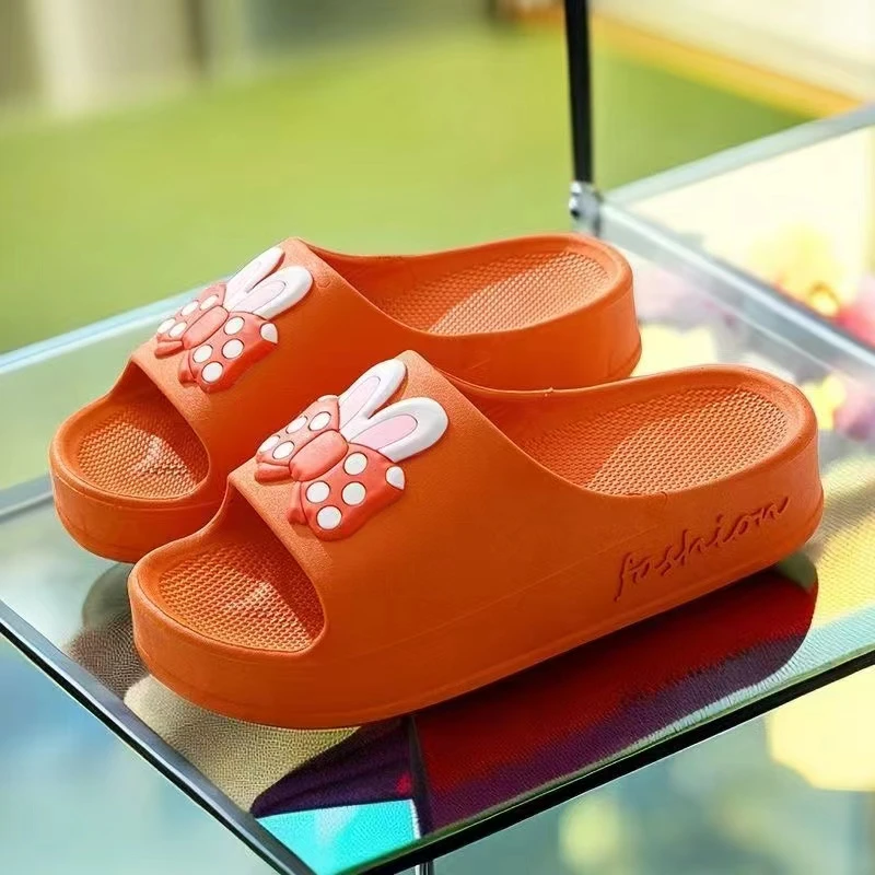 女士拖鞋夏防滑浴室松糕底柔软增高凉拖网红时尚外穿厚底女凉拖鞋