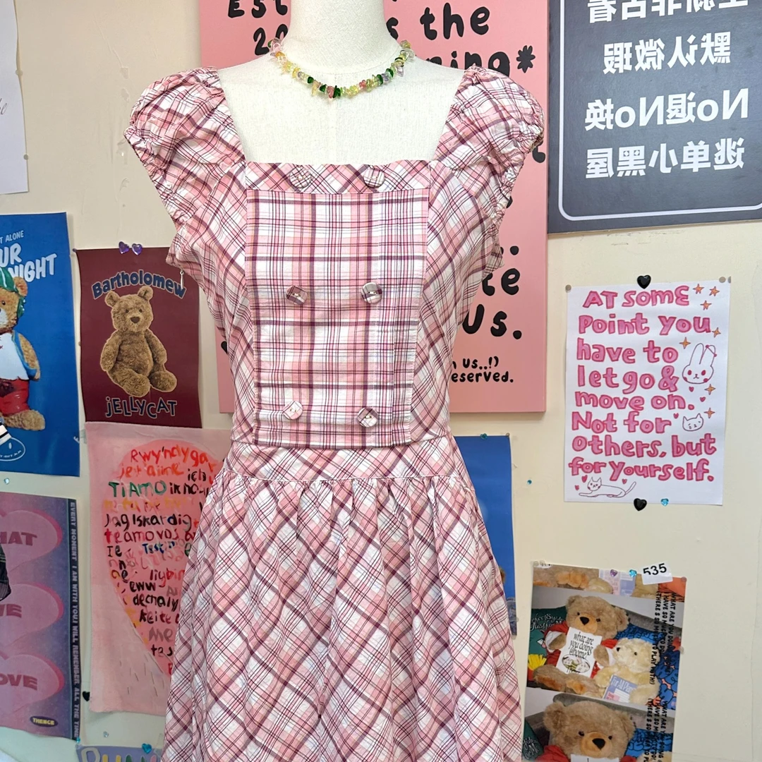 日单/品牌孤品千禧Y2K亚文化涩谷辣妹日系吊带连衣裙短裙