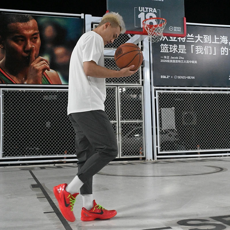 Drakcle Boo孟博龙机能跑步透气户外拉链九分速干篮球运动休闲裤