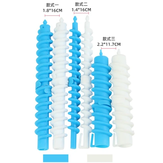 螺丝杠大中小号空心实心卷发芯烫发杆螺旋杠美发用品冷烫杠子工具