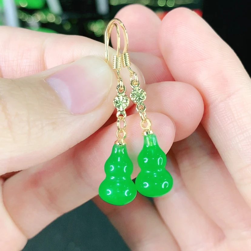 【闪购商品】翡翠耳饰未镶嵌