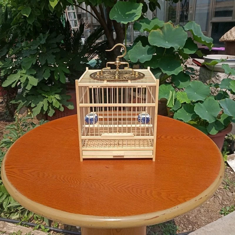 小方笼太保铜钩小方笼竹制方笼