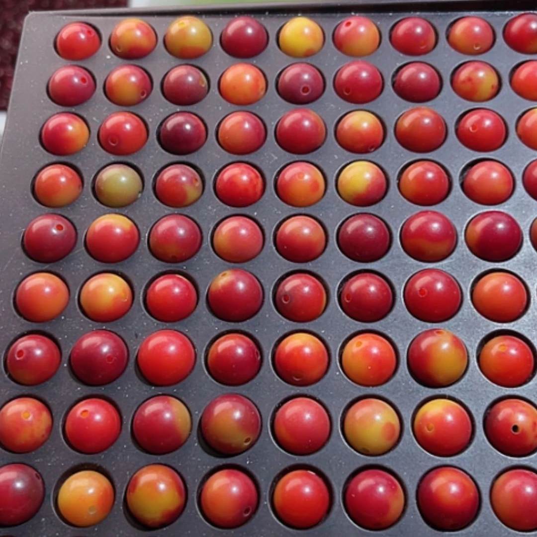 【闪购商品】白玉菩提吊坠全品12水果色圆100颗卡灯牌宠线