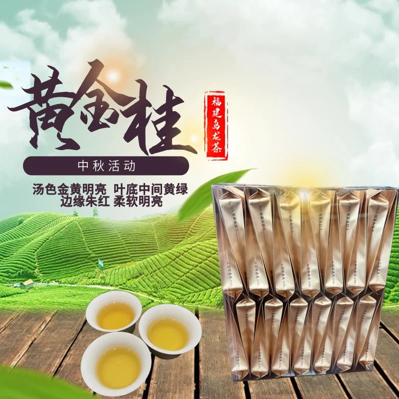 陈镇洲茶叶正宗福建安溪乌龙茶黄金桂茶叶清香型嫩叶盒装独立包装