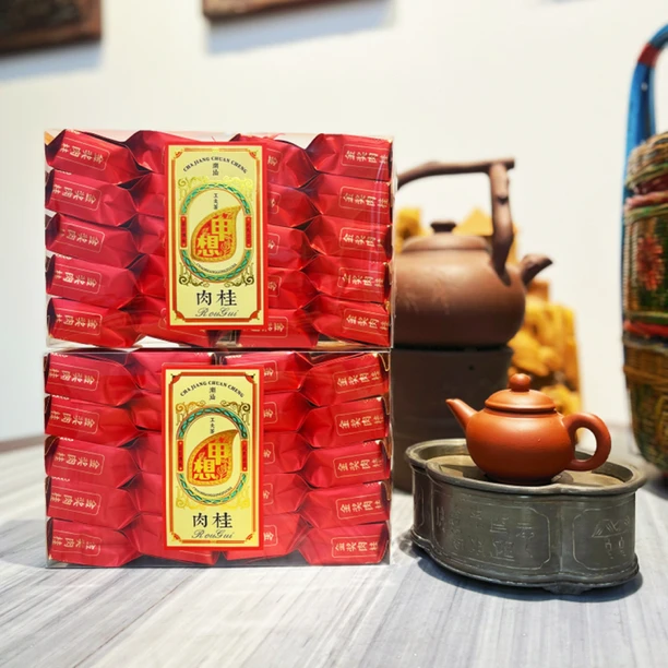 【陈镇洲】宠粉武夷岩茶肉桂茶叶中火甲想PVC盒装