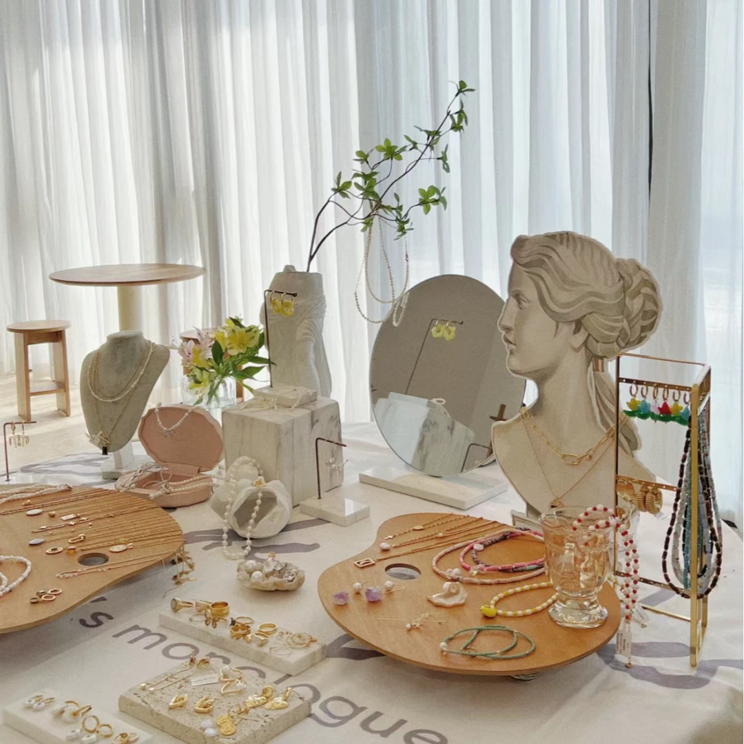 铜合金合成锆石耳饰 【99.9选6对】精美耳饰