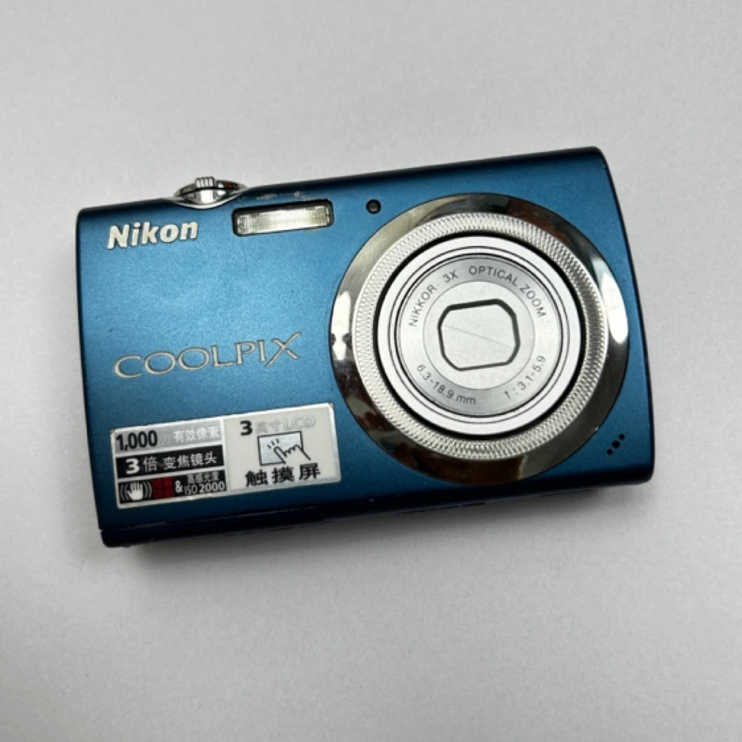 95新 Nikon/尼康 s230 3倍光变1000w像素 人像风景（no退no换）