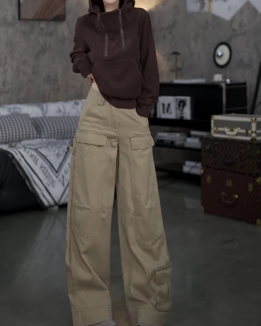 2024秋冬新款时尚套装女士网红洋气显瘦气质百搭款D8961