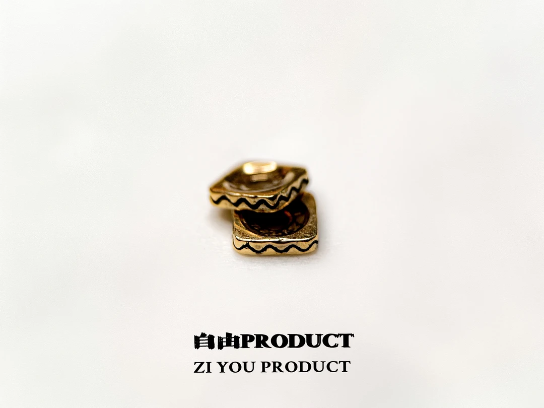 藏纹隔片 一对 5.5mm 对角7mm