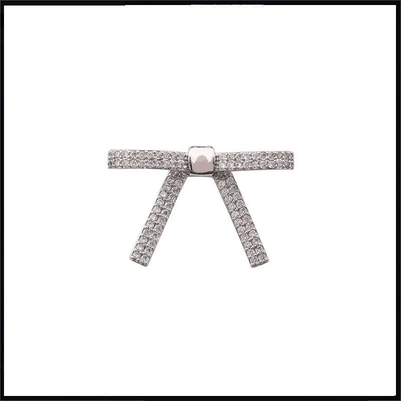 合金胸针 韩国简约别针西装装饰衬衫开衫防走光气质蝴蝶结高档