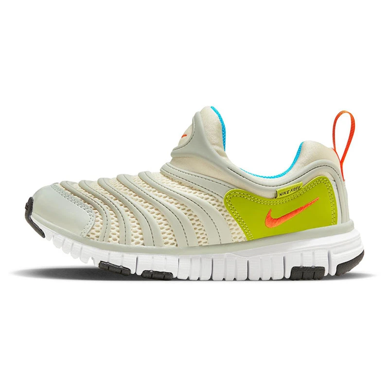 nike耐克新款中童DYNAMO FREE夏季网眼毛毛虫运动鞋FN3690-180