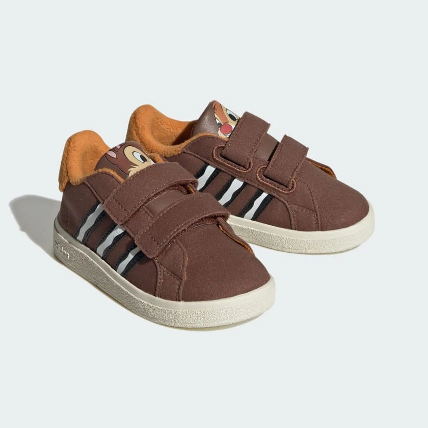 adidas kids阿迪达斯小童GRAND COURT Chip CF I加绒训练鞋IG0452