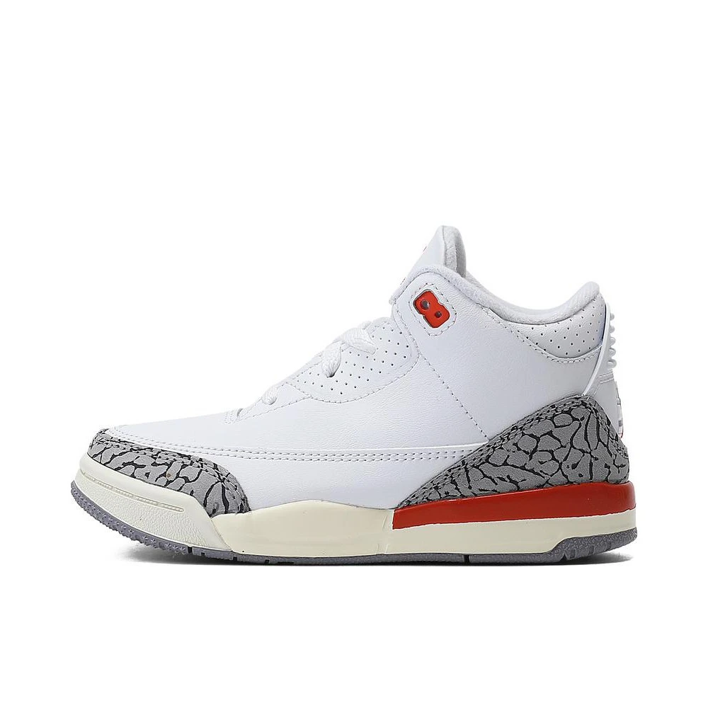 NIKE耐克2024新款小童Jordan 3 Retro (TD)乔丹篮球鞋FQ9175-121