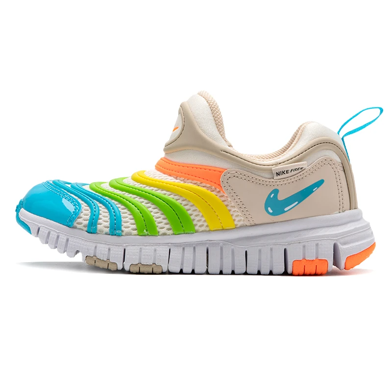 nike耐克中童鞋新款男女童户外运动跑步休闲百搭毛毛虫FN8910-141