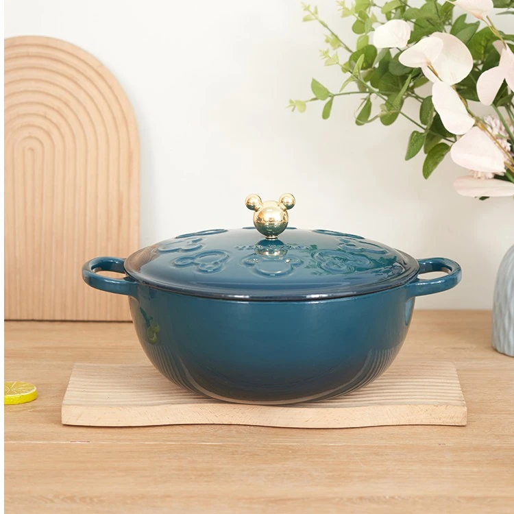 （全国）YANZAO/焱造铸铁珐琅锅27口径大头系列妈咪锅