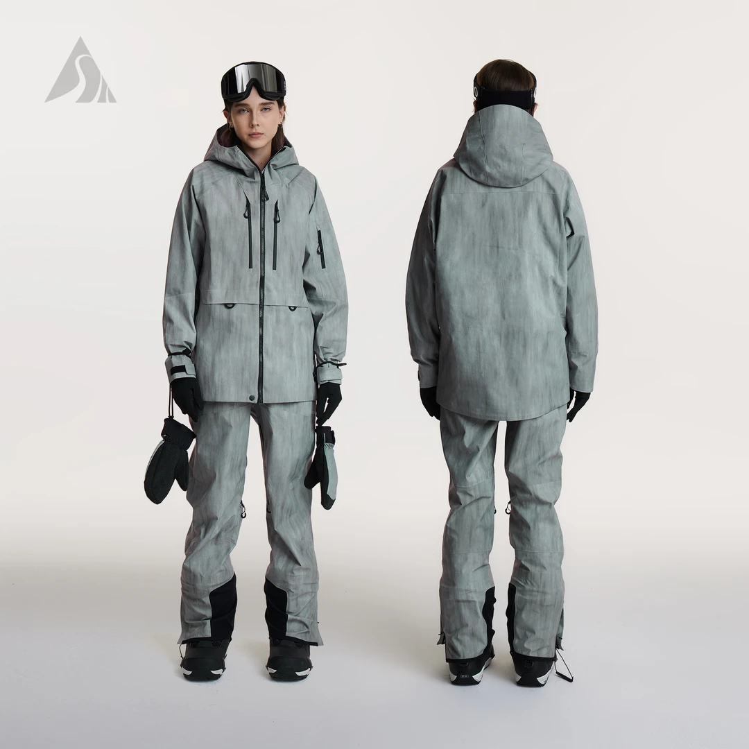 闭店清仓 不退换 全压胶滑雪服外套男女款专业防水户外冲锋衣3L