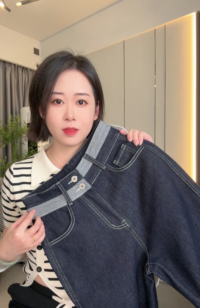 （新）秋冬季丹宁风显瘦不掉色弹力小个子女时尚高腰百搭窄版牛仔裤