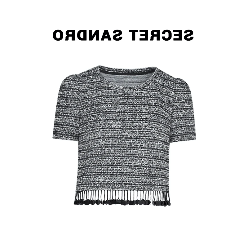 【小香2.0】【鸥纪儿专属】夏季女装新款薄款短袖t恤女显瘦上衣爆款