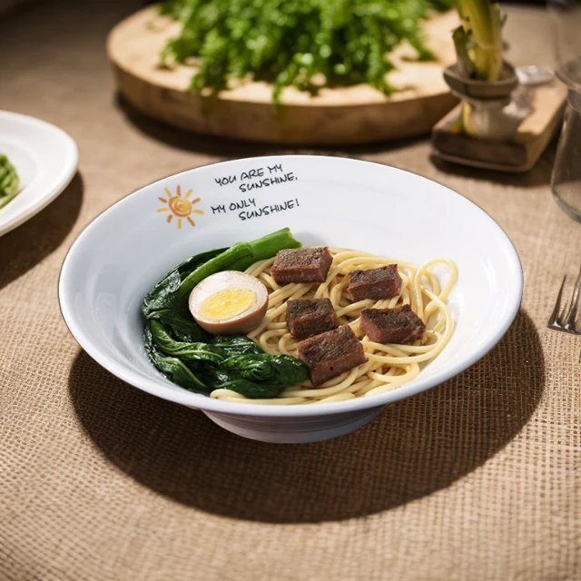 拉面碗泡面碗汤碗家用商用陶瓷大碗日式沙拉碗斗笠碗喇叭碗菜碗