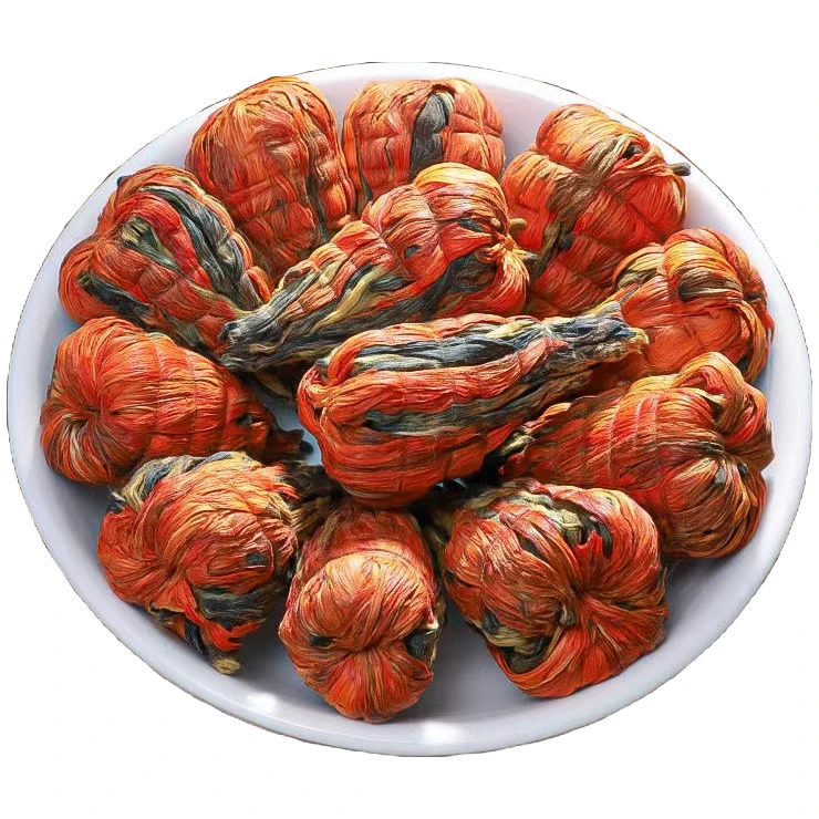 云南凤庆滇红百合宝塔红茶蜜香型花香金丝滇红茶百合茶10颗装