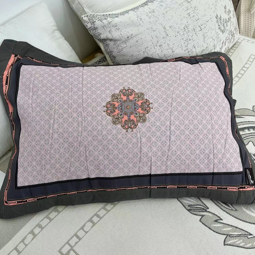 小多肉枕巾一对装