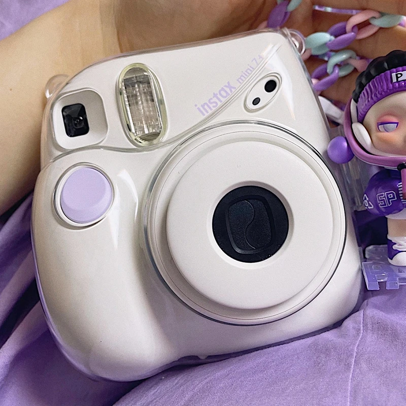 【透明硬壳】拍立得水晶壳instax保护壳外壳相机壳子配件