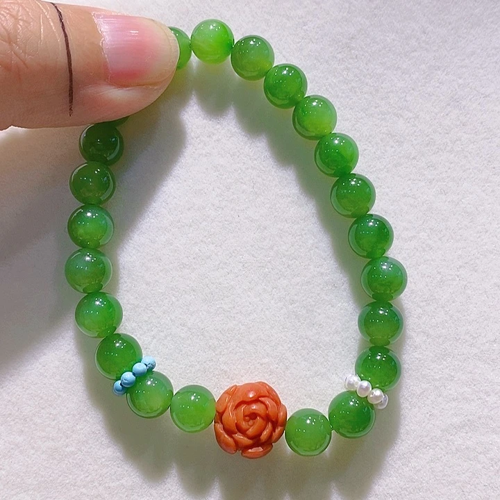 和田玉手链未镶嵌