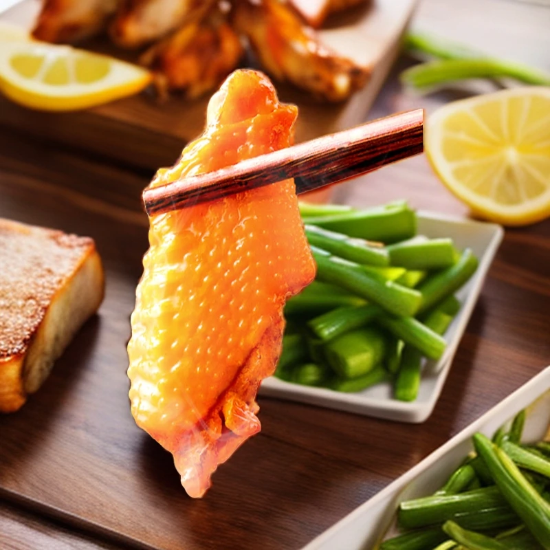 梧州特产鸡中翅熟食卤味即食包装休闲小吃蜜汁鸡翅开袋零食香辣味