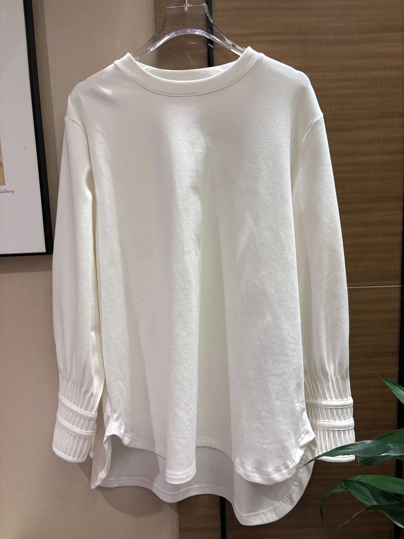 CHIIC FAIRY  【简约上衣】 简约宽松秋冬加绒上衣