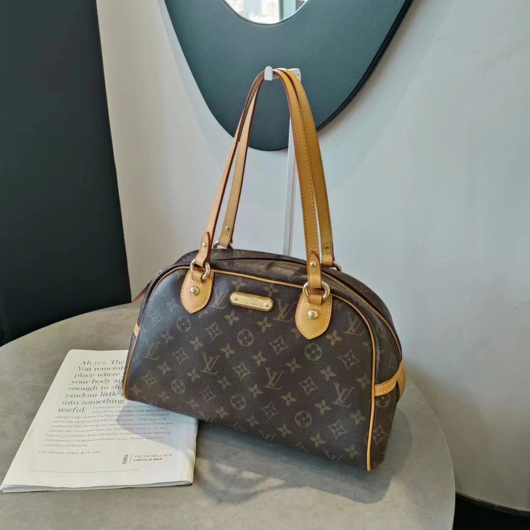 95新 LouisVuitton/路易威登 大有/LV元宝单肩手提包/j00929