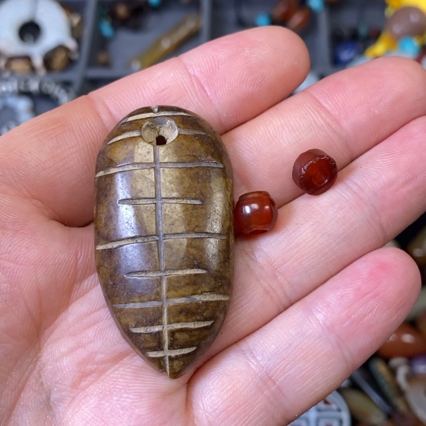 【闪购商品】和田玉（糖玉）如图未镶嵌四*哥