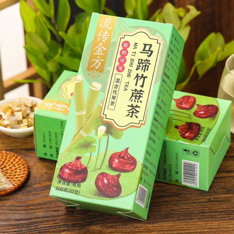 马蹄竹蔗茶水果茶三角包茅根雪梨葡萄干荸荠干水果茶方便浓缩浓郁