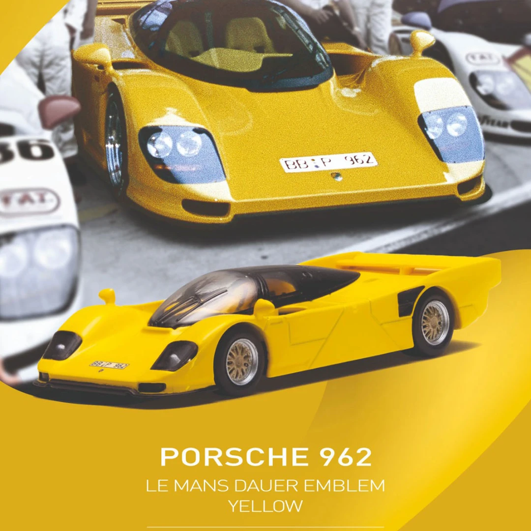 微影Sparky 1:64 保时捷962Dauer勒芒Le Mans跑车赛车 合金车模