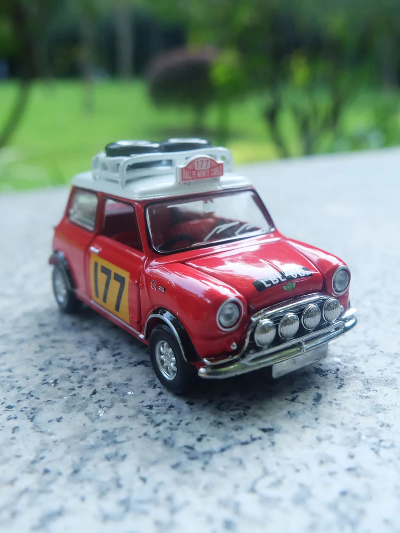 Tiny微影 #177 迷你谷巴mini cooper越野赛车 1:50经典款合金车模