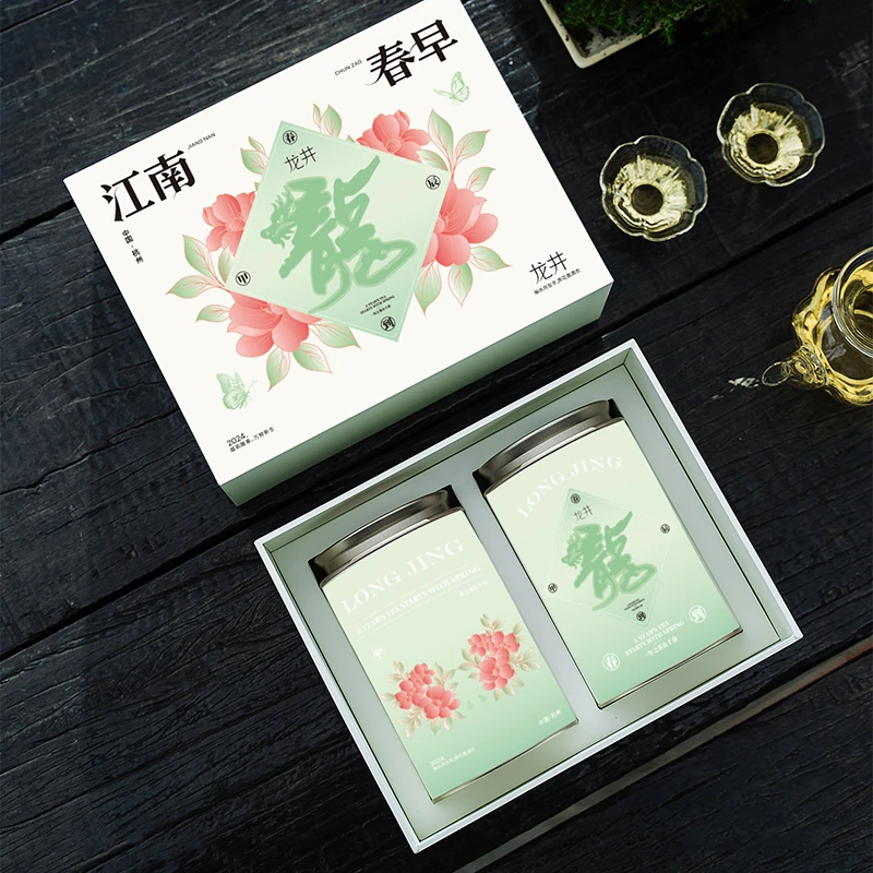 溪三淼2024新茶嫩芽头采龙井茶明前绿茶正宗原产鲜爽早春品质清香