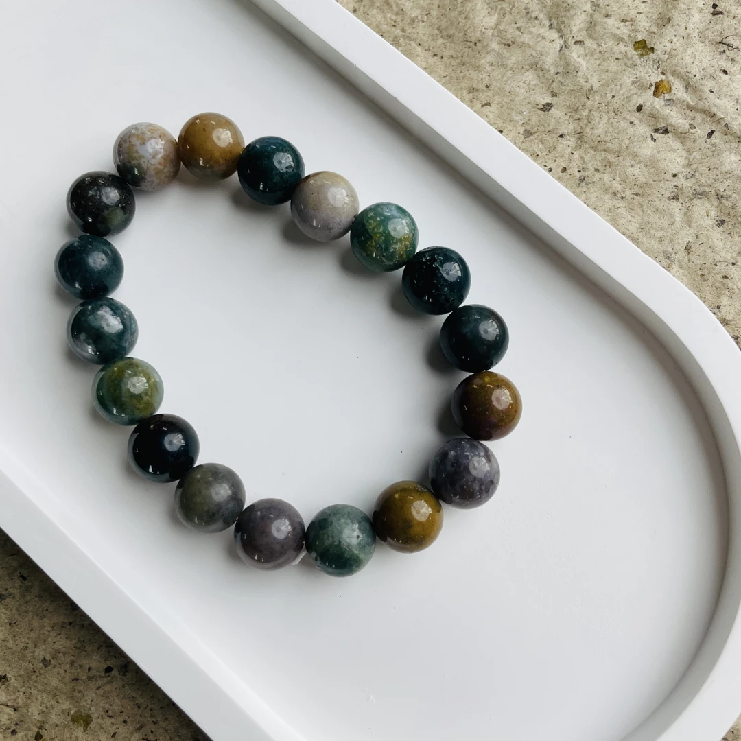 天然玉石甘文草玛瑙手串多样性发货M111