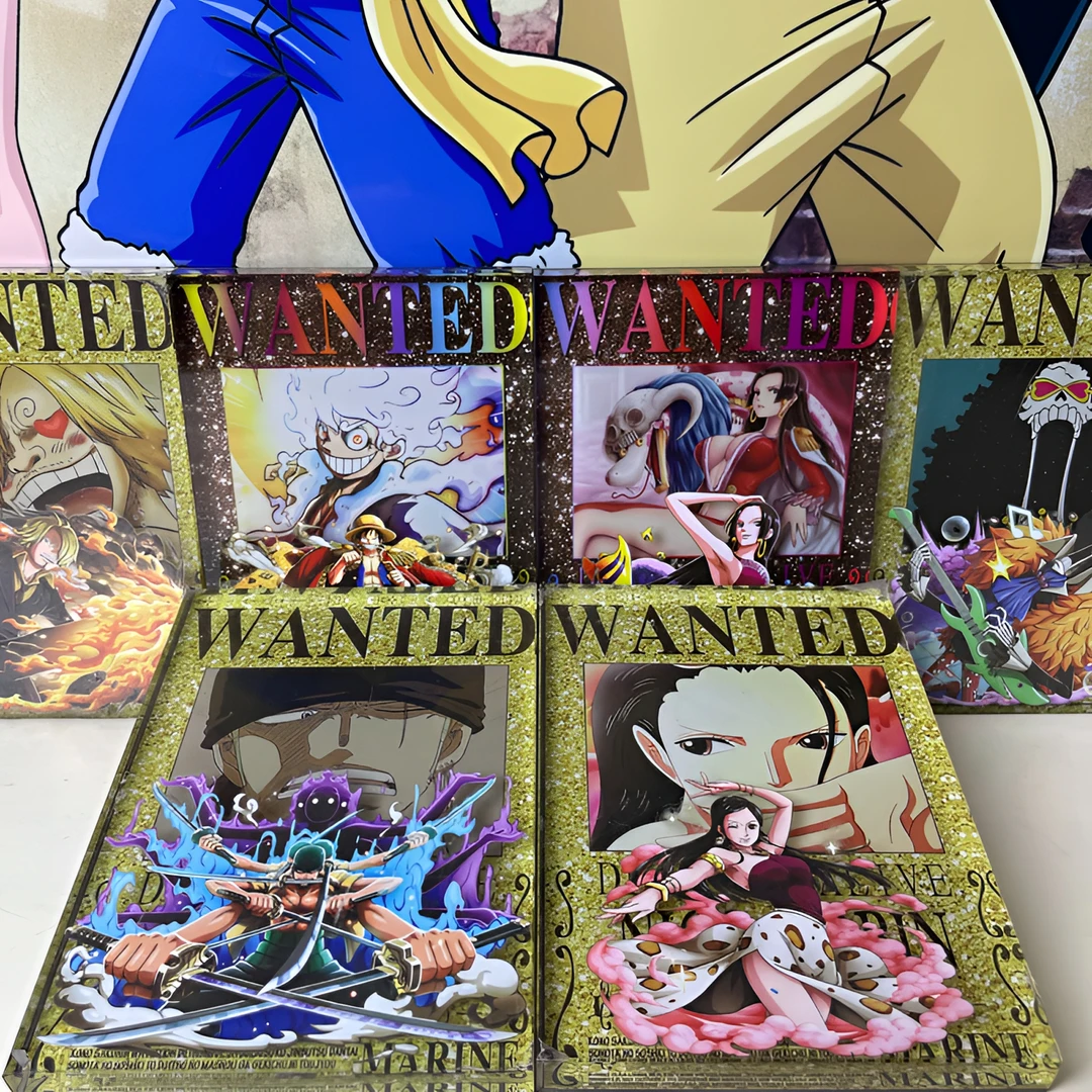 海贼王冰箱贴 航海王亚克力磁吸冰箱贴