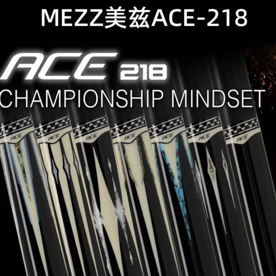 美兹MEZZ台球杆ACE系列218九球杆大头杆中八球杆
