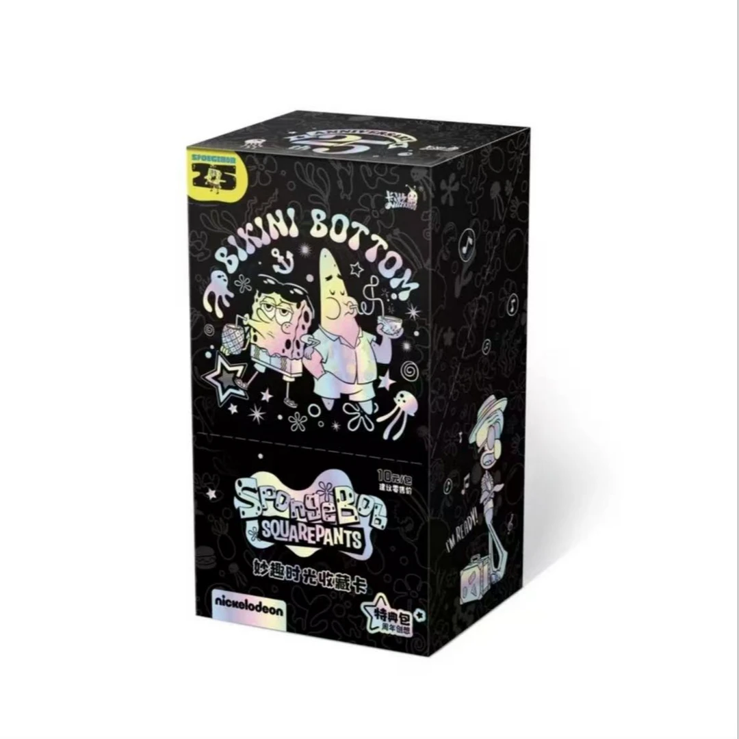 卡游卡游【大胃王】海绵宝宝妙趣时光收藏卡-特典包（代拆）