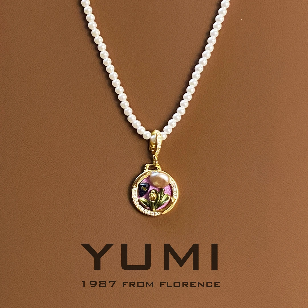 铜合金仿珍珠项链  YUMI优米【弥拉 Mila】XL1013优米家高定项链