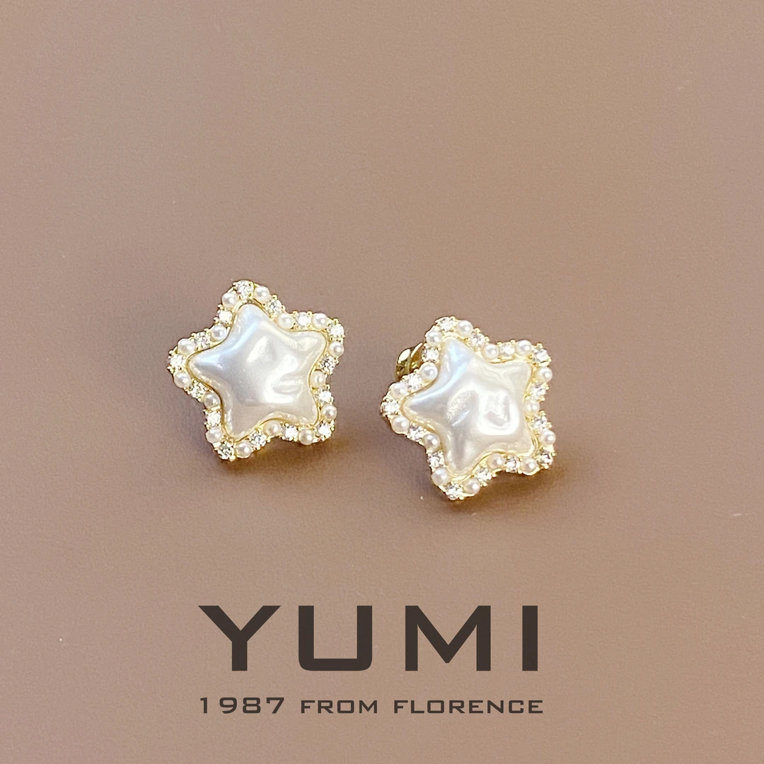 铜合金锆石耳饰  YUMI优米【子悦 Foryue】ED1020优米家高定耳钉