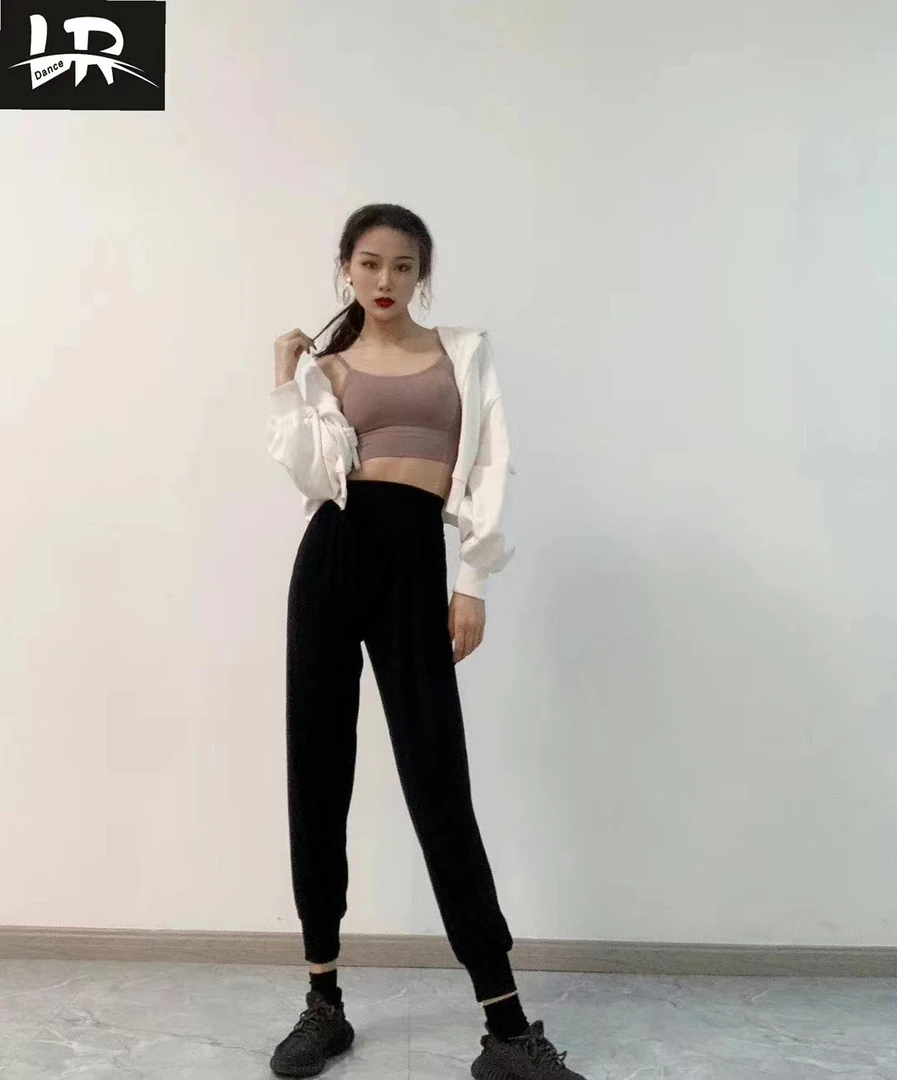 LR015高腰拉丁裤小脚裤