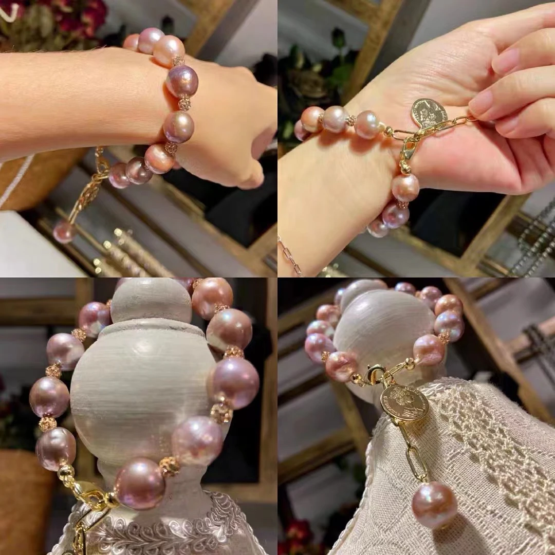 铜合金手链 2024手链 手链 巴洛克珠珠手链