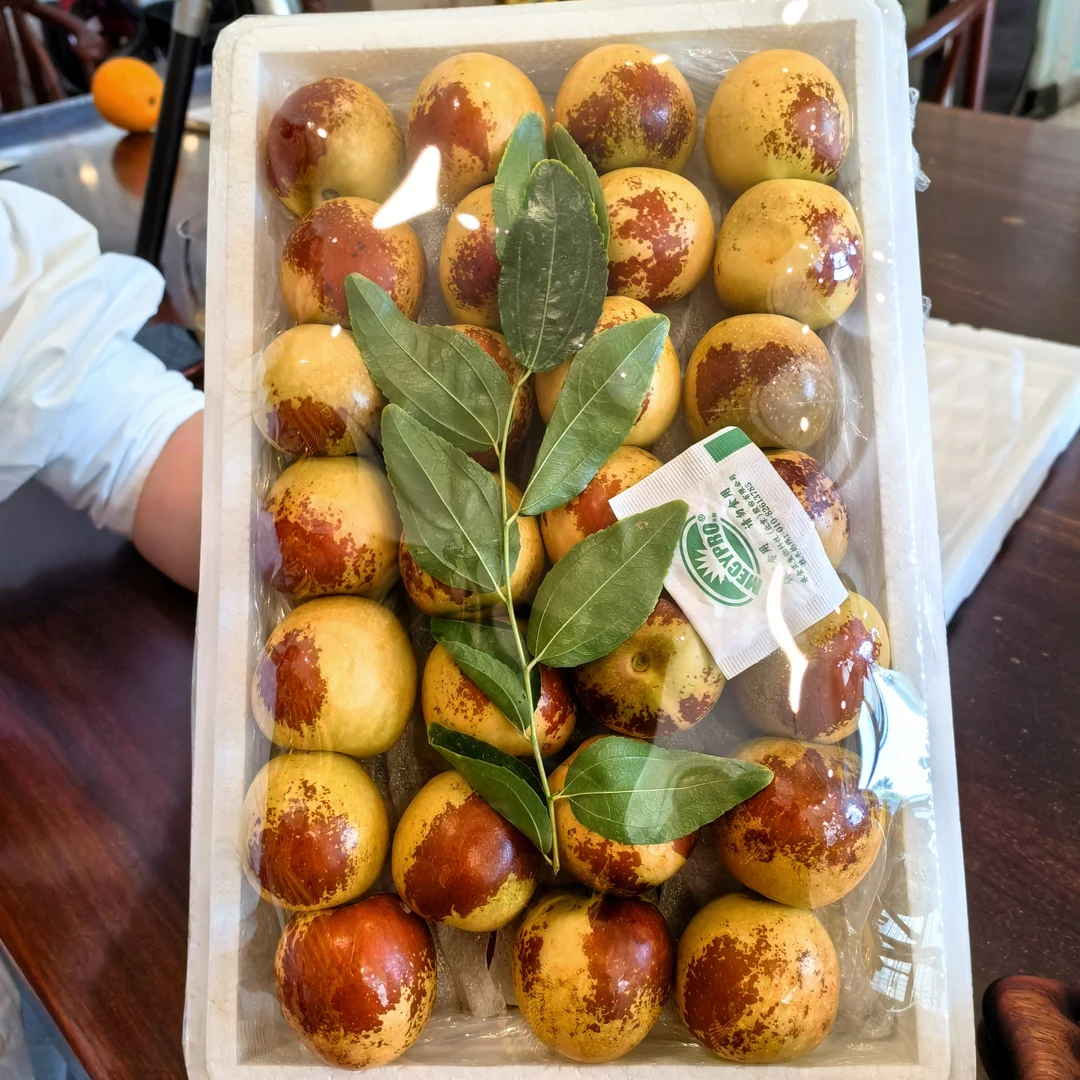 陕西大荔冬枣！精品大果2.8斤左右！白色泡沫箱装！京东快递