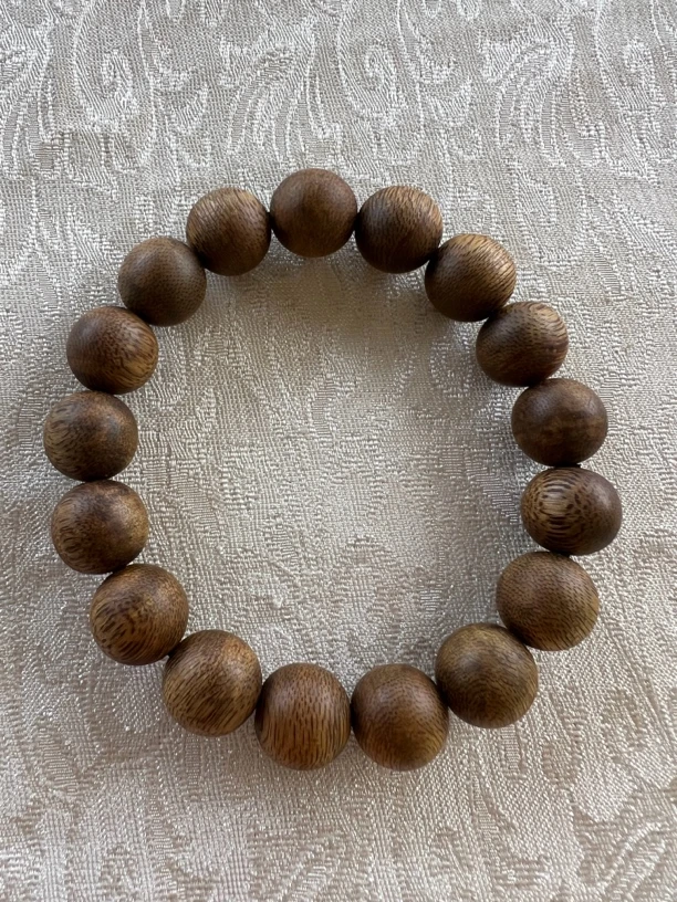 奇楠沉香白奇圆珠单圈卡13多样性发一条